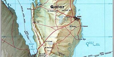 Карта Катара путу 
